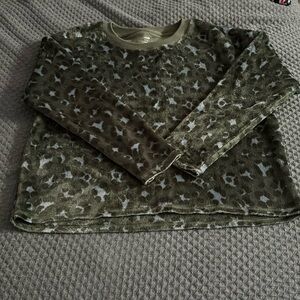 Aerie Leopard Print Lounge/Pj set